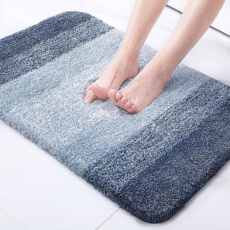 Luxury Extra Soft and Absorbent Microfiber Bath Rugs
